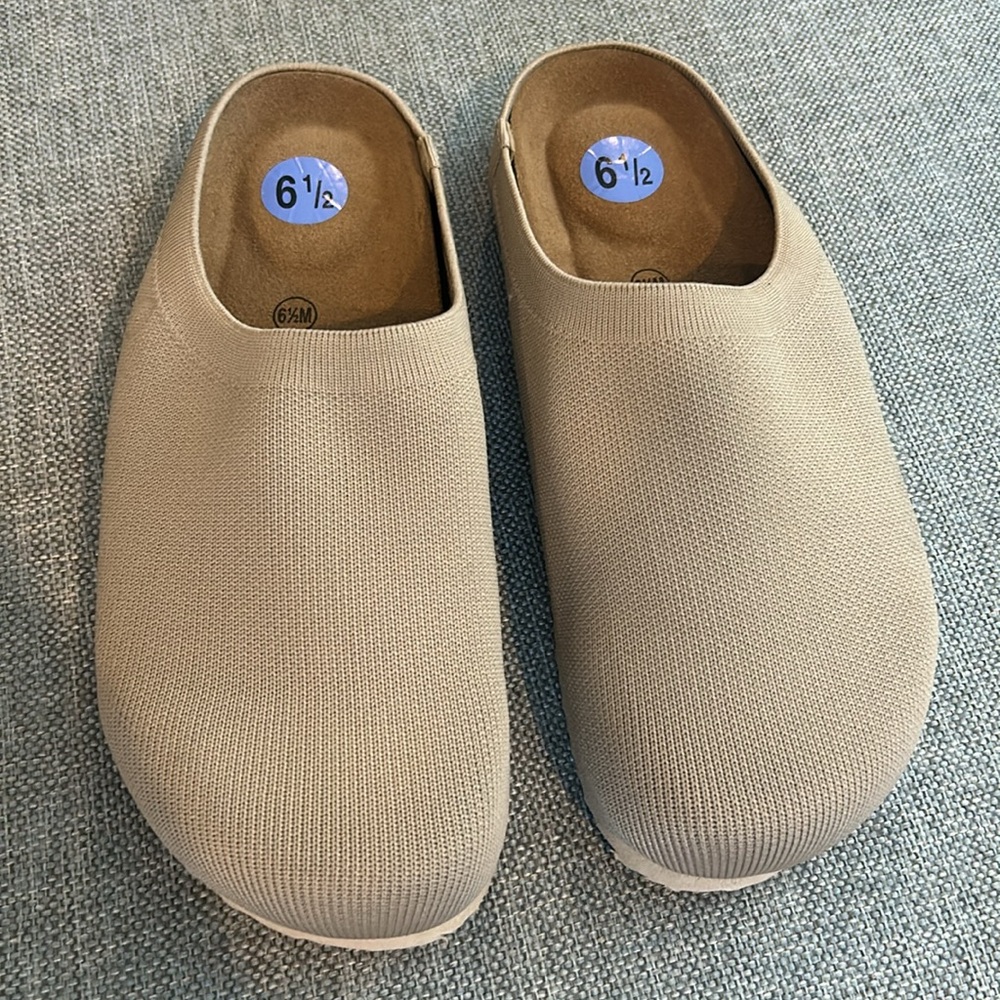 Women’s Brown Slip-On Mules - Comfortable Everyday Clogs - Picture 4 of 8